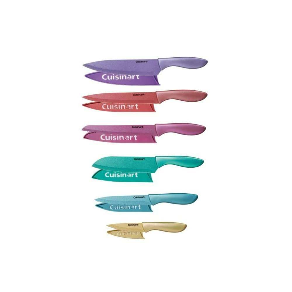 cuisinart-classic-12-piece-pearlized-knife-set-with-blade-guards image 1