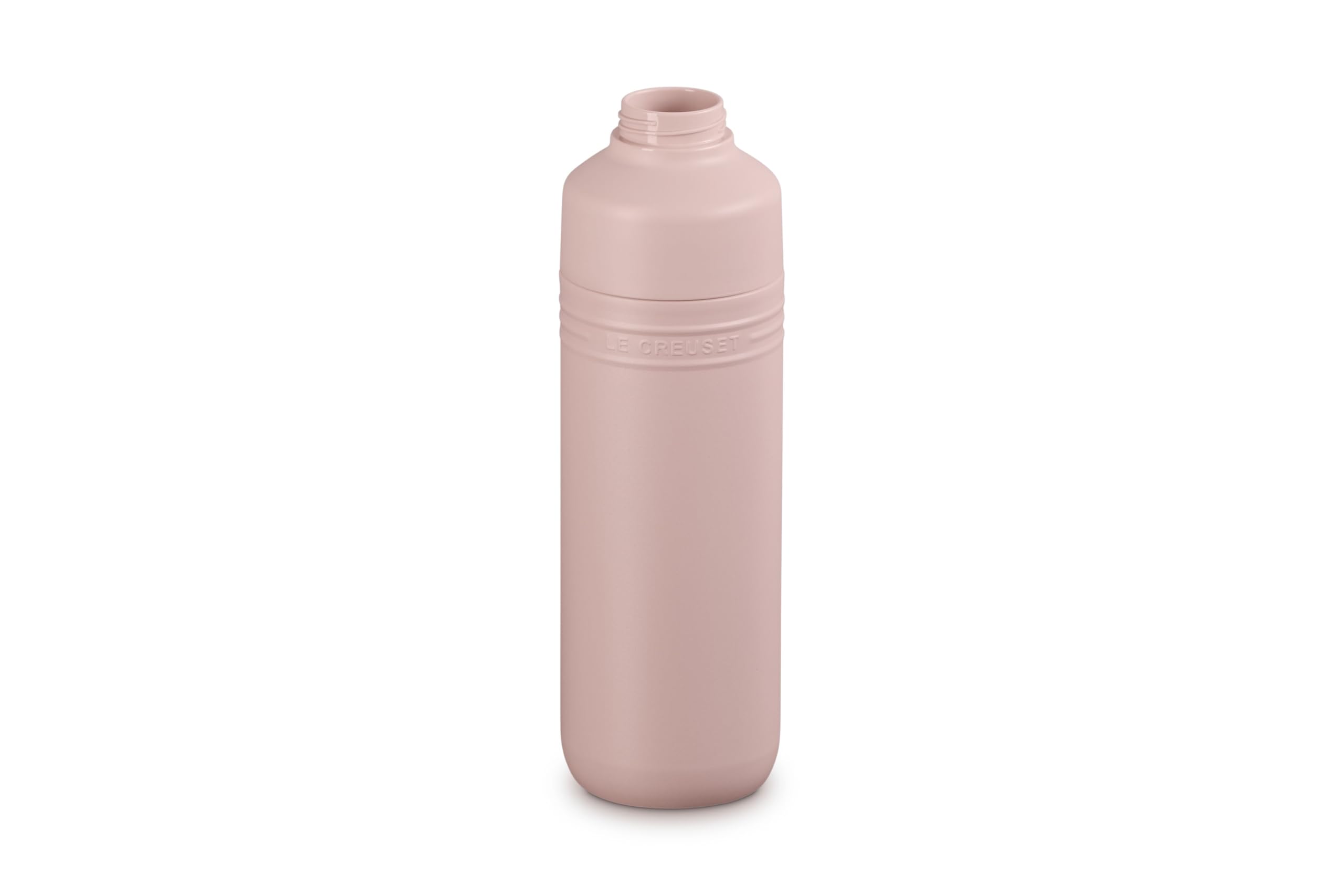 le-creuset-on-the-go-33-oz-stainless-steel-water-bottle-shell-pink image 2