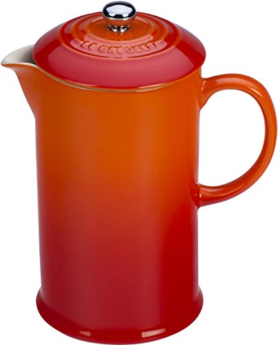 le-creuset-stoneware-french-press-34-oz-cerise image 7