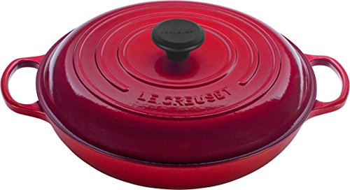 le-creuset-enameled-cast-iron-signature-braiser-1-5-qt-cerise image 6