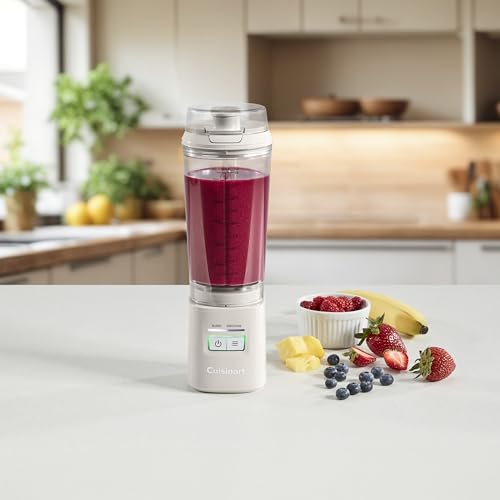 cuisinart-cordless-rechargeable-portable-blender-for-smoothies-pbl-100-tan image 8