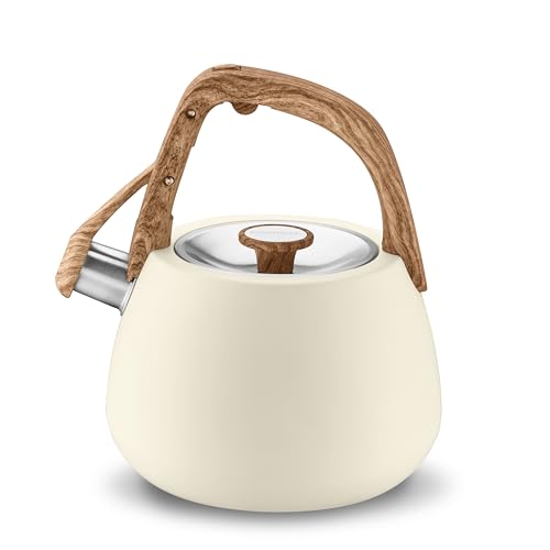 cuisinart-sweet-retreat-2-qt-tea-kettle-matte-cream-with-wood-handle image 6