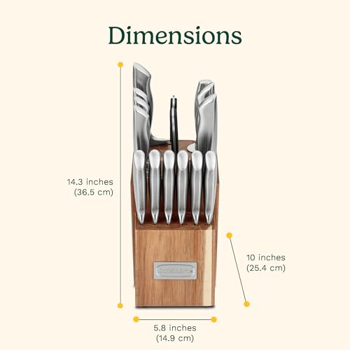 cuisinart-15-piece-german-stainless-steel-hollow-handle-cutlery-block-set-with-a image 6
