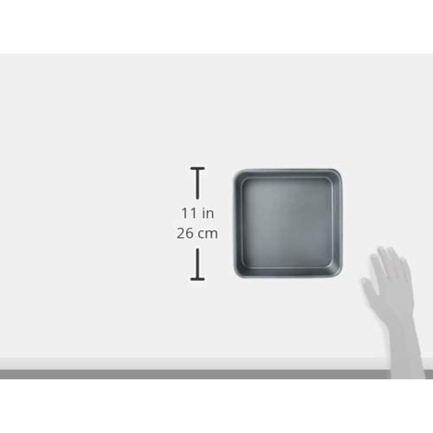 cuisinart-chef-s-classic-nonstick-bakeware-9-inch-square-cake-pan-silver image 5