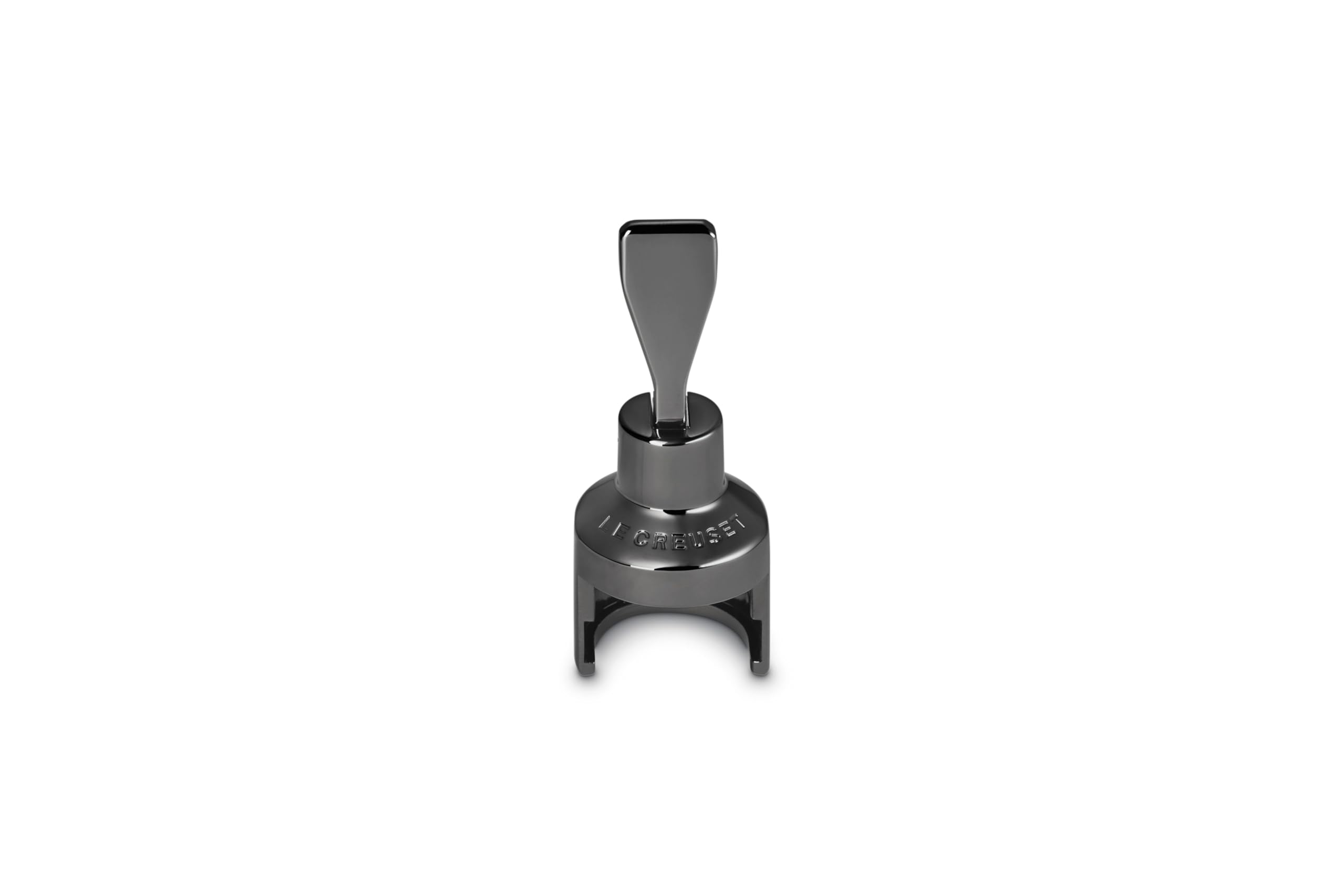 le-creuset-champagne-crown-sealer-2-25-black-nickel image 2
