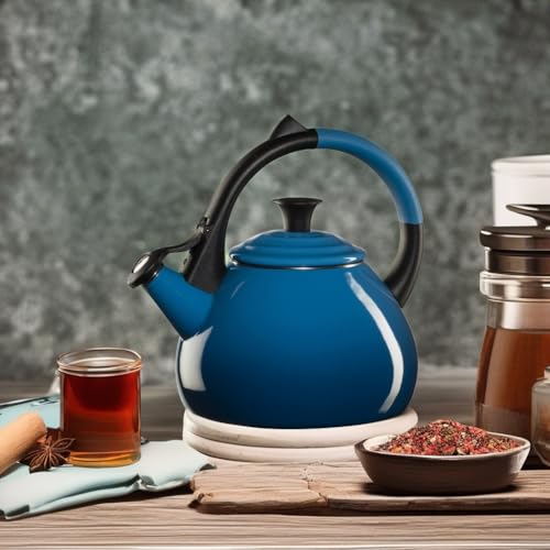 le-creuset-enamel-on-steel-oolong-tea-kettle-1-6-qt-marseille image 4