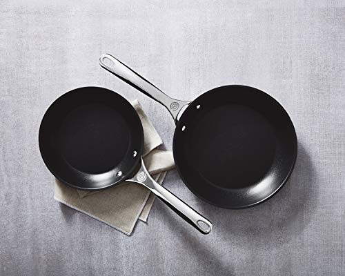 le-creuset-toughened-nonstick-pro-cookware-set-2-piece-8-inch-10-inch-fry-pans image 6