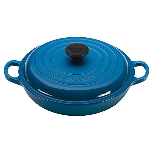 le-creuset-enameled-cast-iron-signature-braiser-1-5-qt-cerise image 8