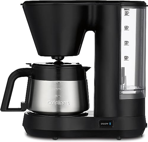 cuisinart-dcc-5570nas-5-cup-coffee-maker-with-stainless-steel-carafe image 6