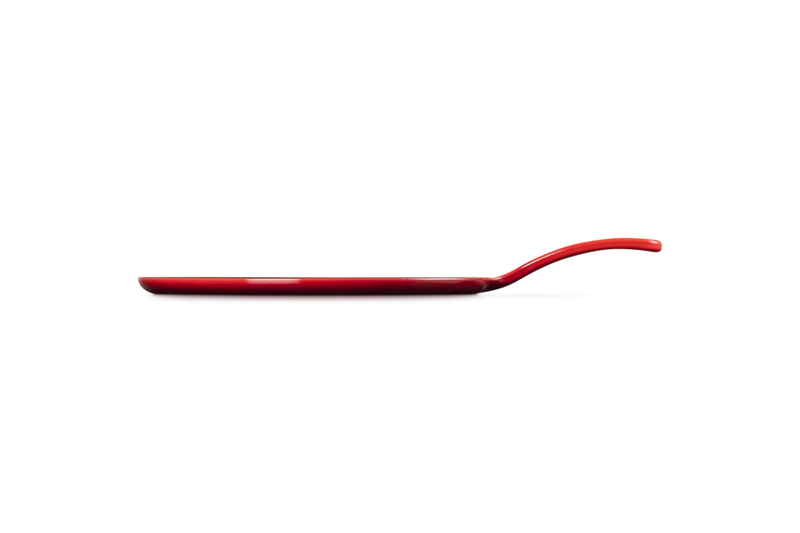 le-creuset-enameled-cast-iron-traditional-round-crepe-pan-10-25-cerise image 3