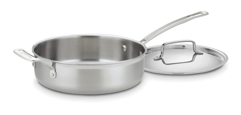 cuisinart-mcp33-30hn-multiclad-pro-5-5-quart-saut-pan-with-lid image 3