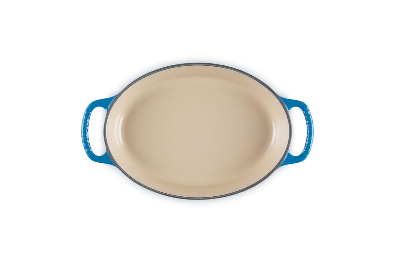 le-creuset-enameled-cast-iron-signature-oval-baker-1-qt-9-5-in-marseille image 4