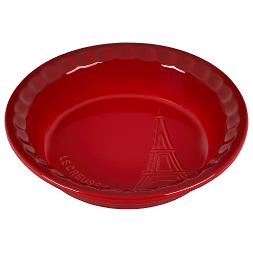 le-creuset-eiffel-tower-collection-stoneware-pie-dish-9-cerise image 5