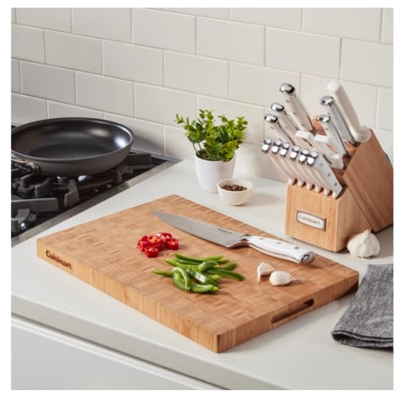 cuisinart-17-inch-reversible-end-grain-bamboo-cutting-board-with-embedded-handle image 3