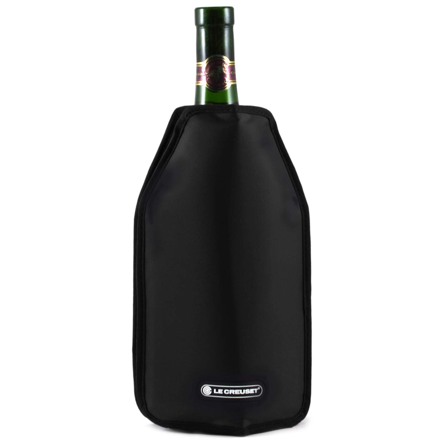 le-creuset-wine-cooler-sleeve-black image 1
