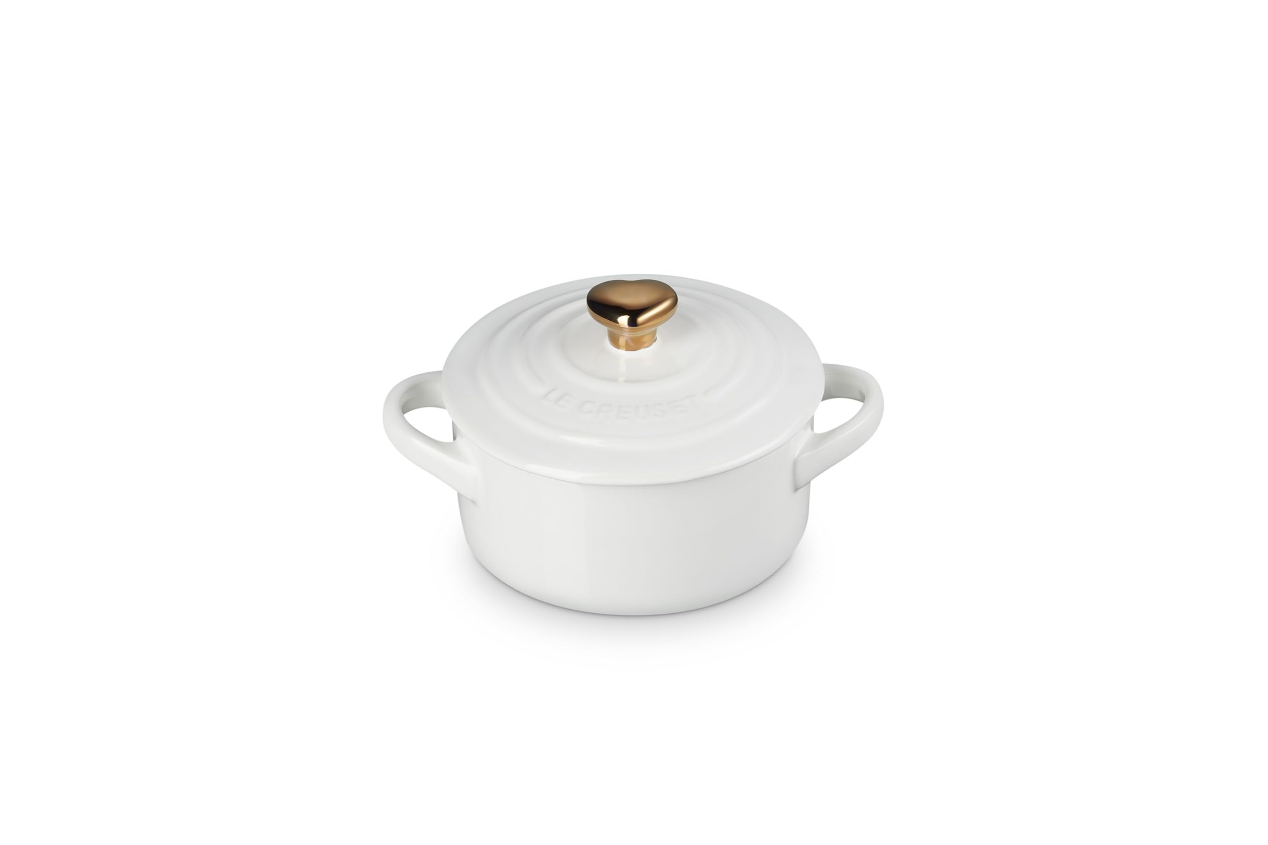 le-creuset-stoneware-mini-round-cocotte-8-oz-chiffon-pink-with-gold-heart-knob image 8