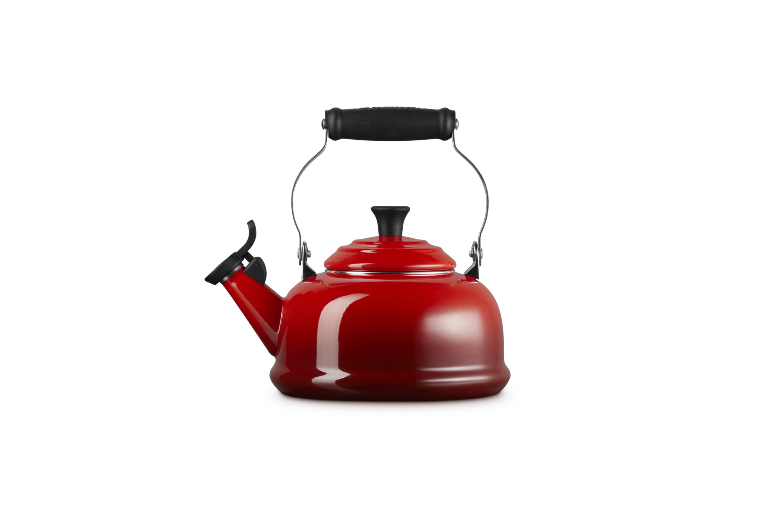 le-creuset-classic-whistling-tea-kettle-1-7-qt-cerise-enamel-on-steel image 3