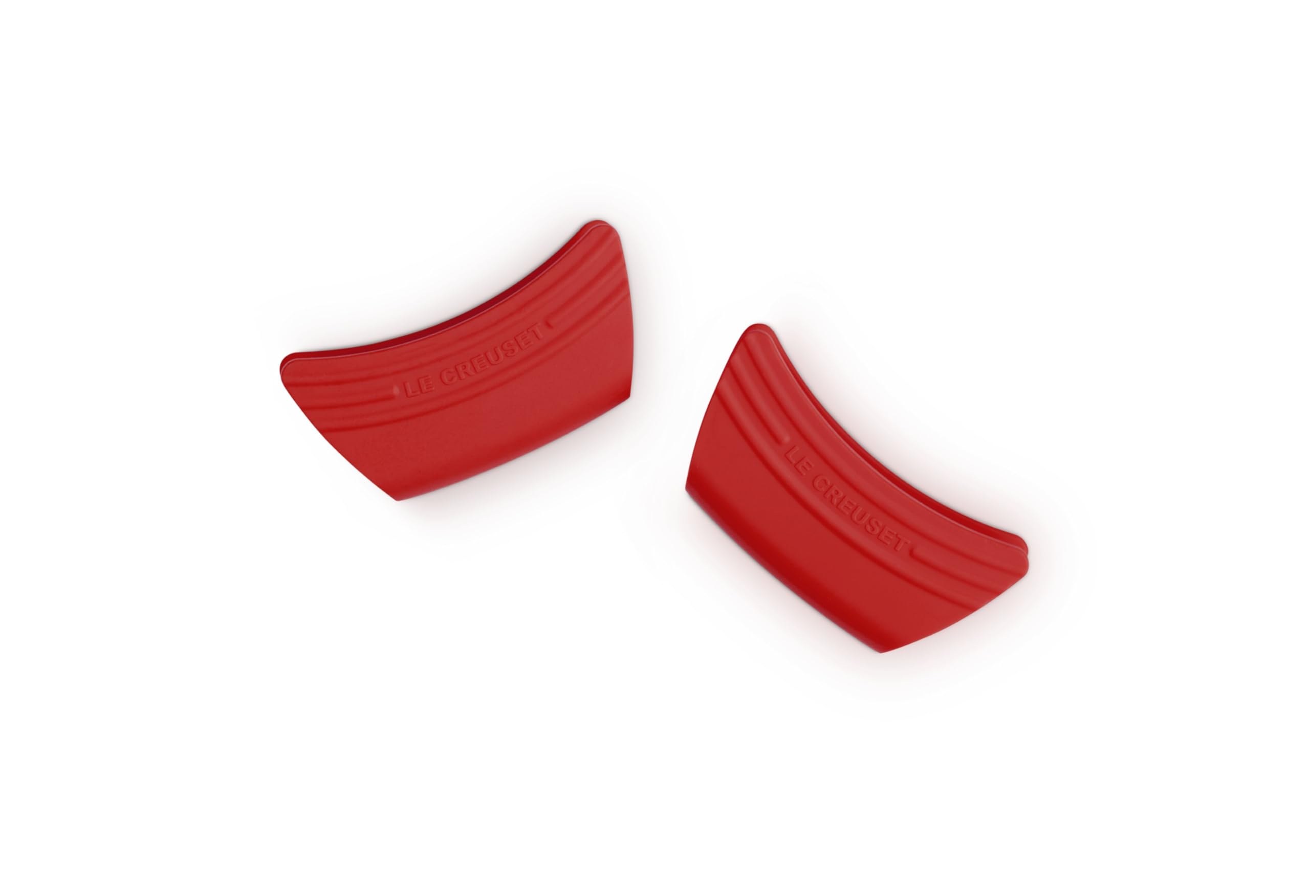 le-creuset-silicone-handle-grips-set-of-2-cerise image 2
