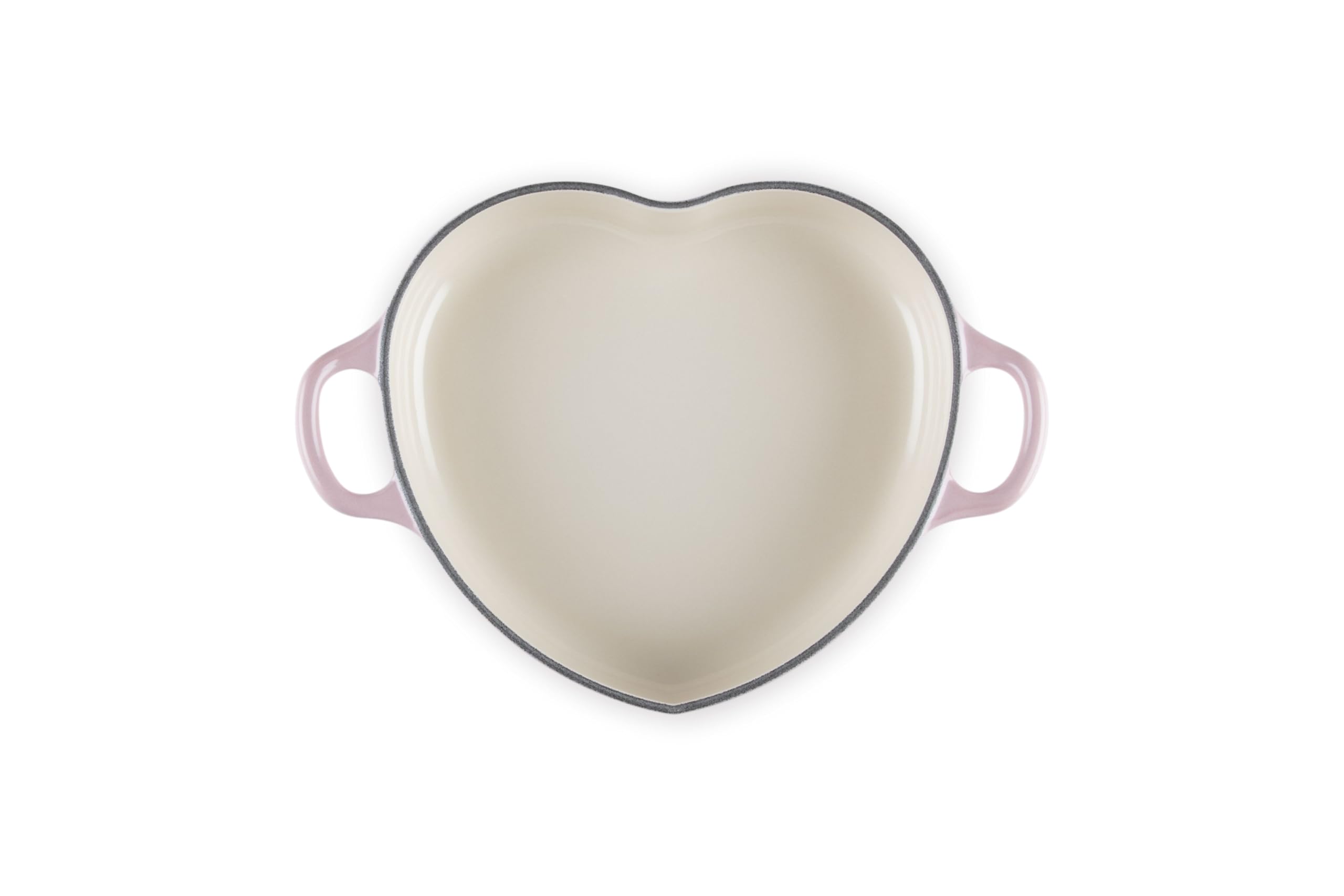 le-creuset-enameled-cast-iron-shallow-heart-cocotte-1-25-qt-chiffon-pink-with-li image 3