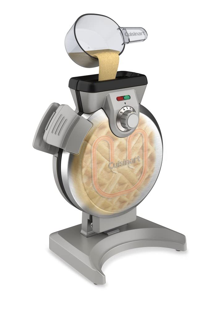 cuisinart-waf-v100p1-vertical-belgian-waffle-maker-brushed-stainless-steel image 5