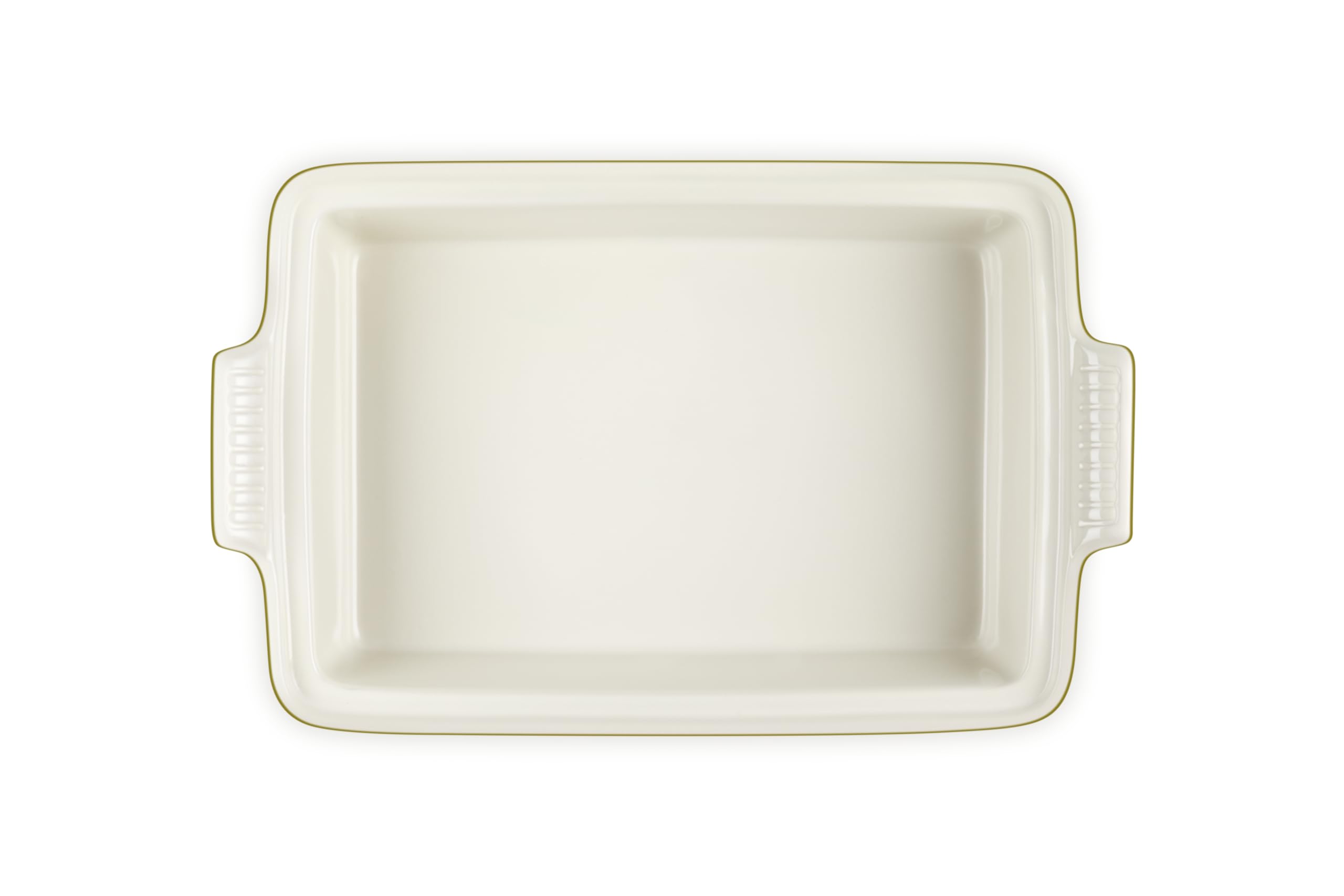 le-creuset-stoneware-heritage-rectangular-covered-casserole-4-qt-olive image 3