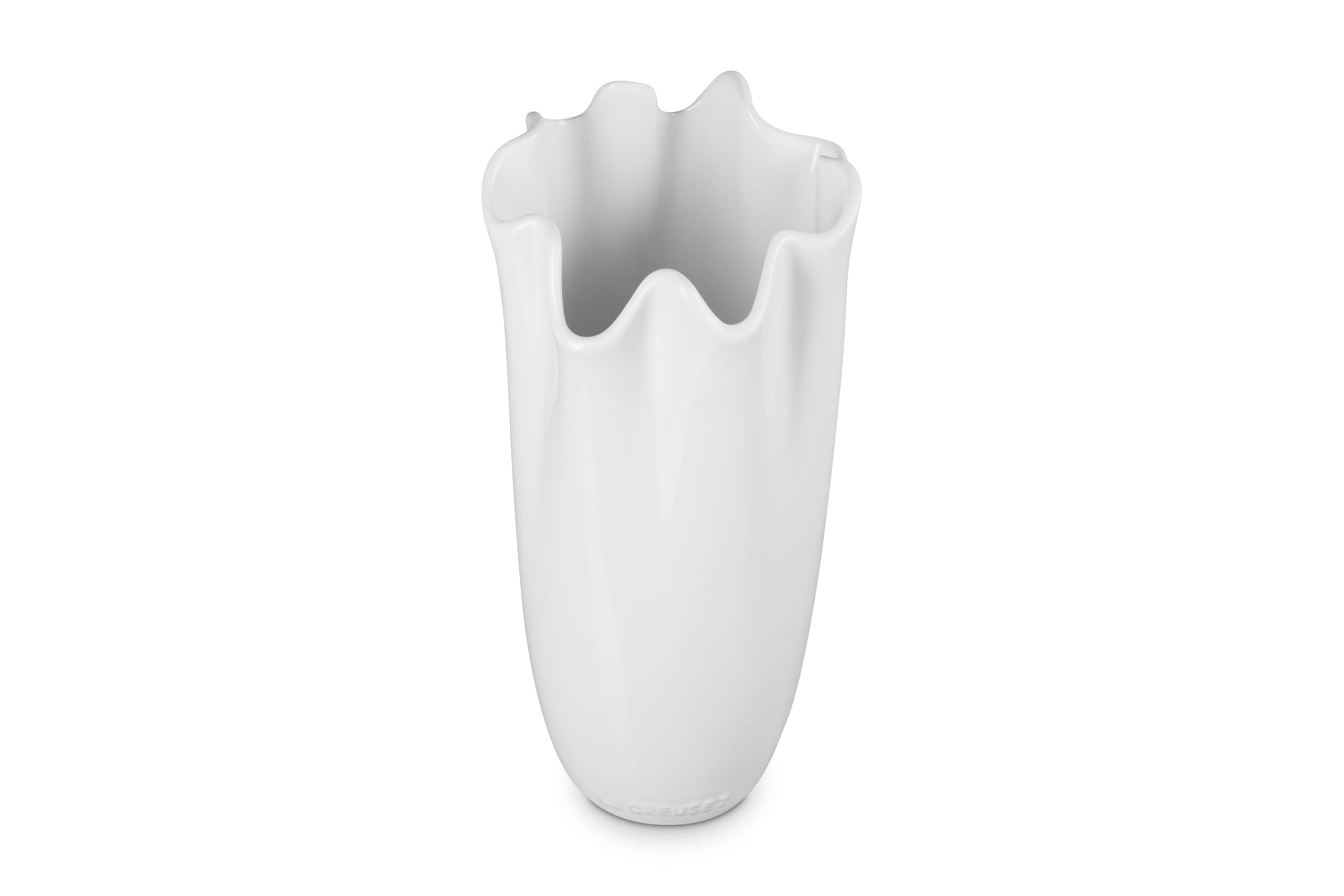 le-creuset-stoneware-iris-vase-12-white image 2