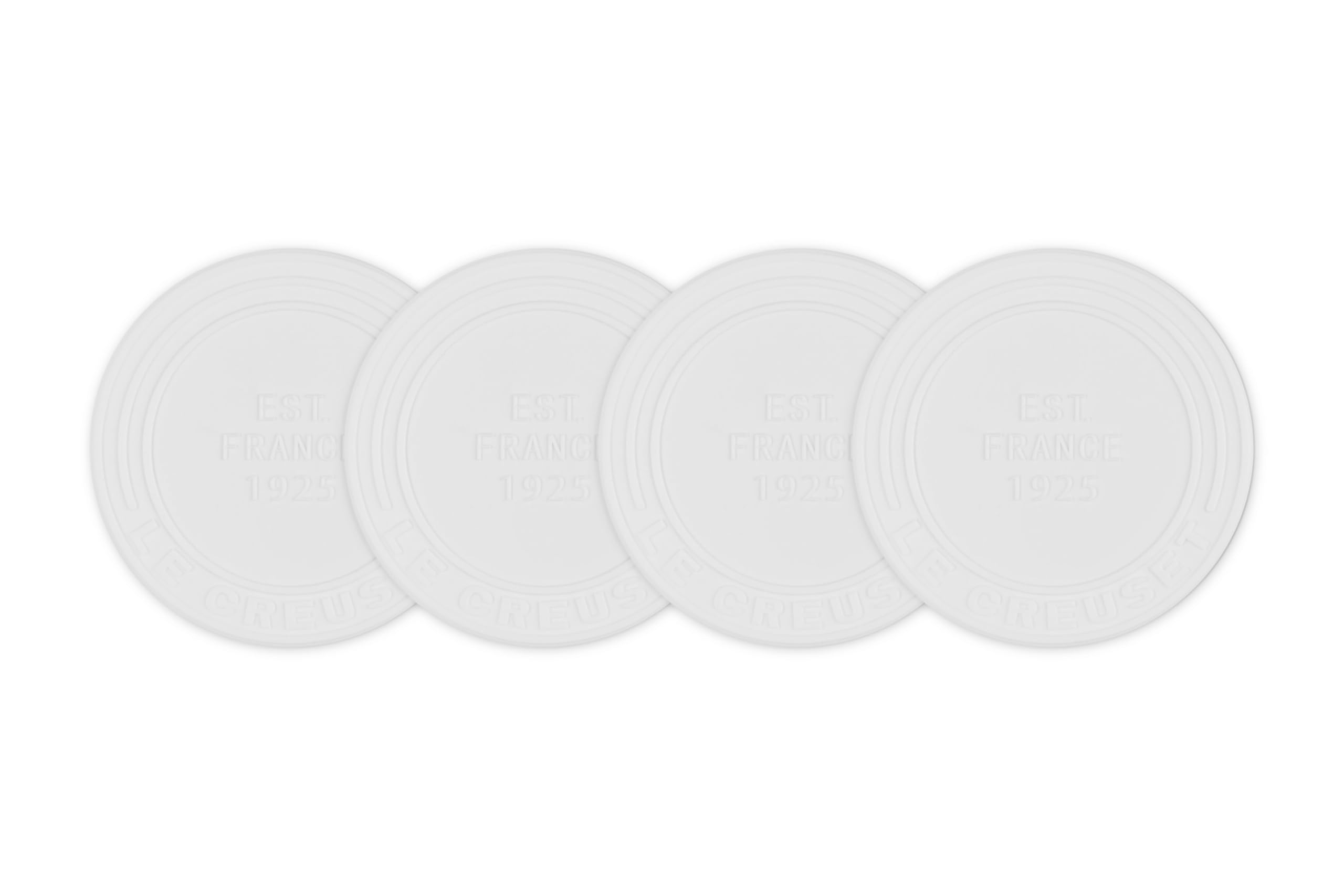 le-creuset-silicone-coasters-set-of-4-cerise-heat-resistant-to-482-f image 6