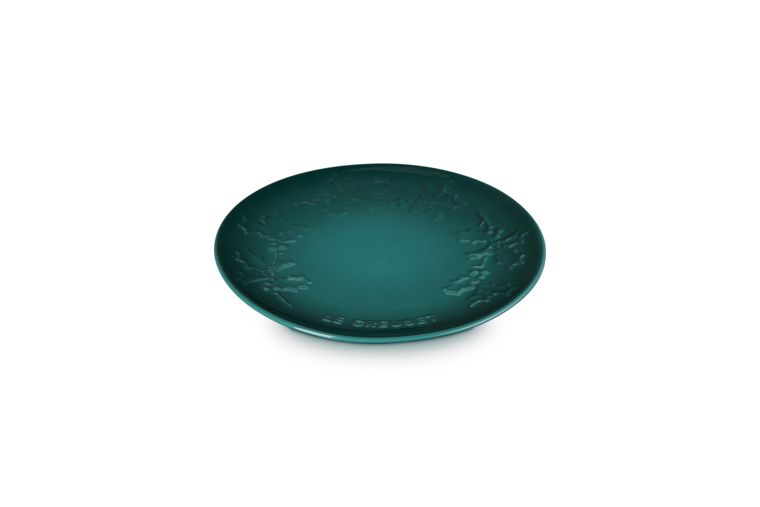 le-creuset-stoneware-holly-collection-dessert-plate-7-artichaut image 1