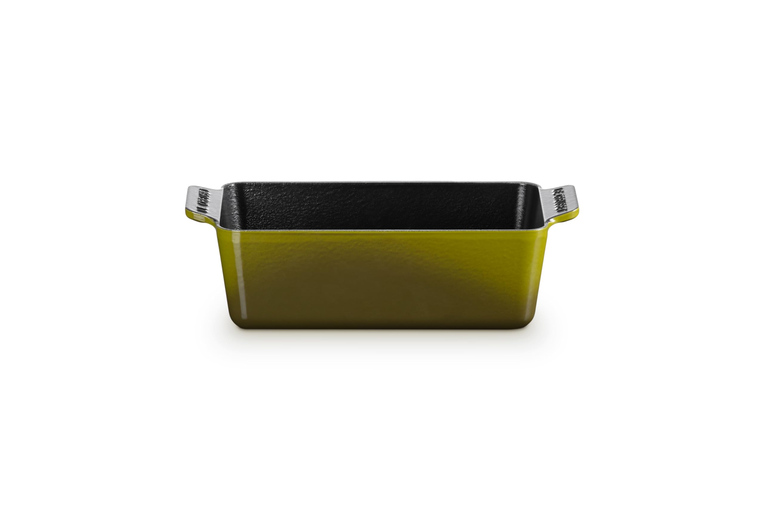 le-creuset-enameled-cast-iron-signature-loaf-pan-2-qt-olive image 3