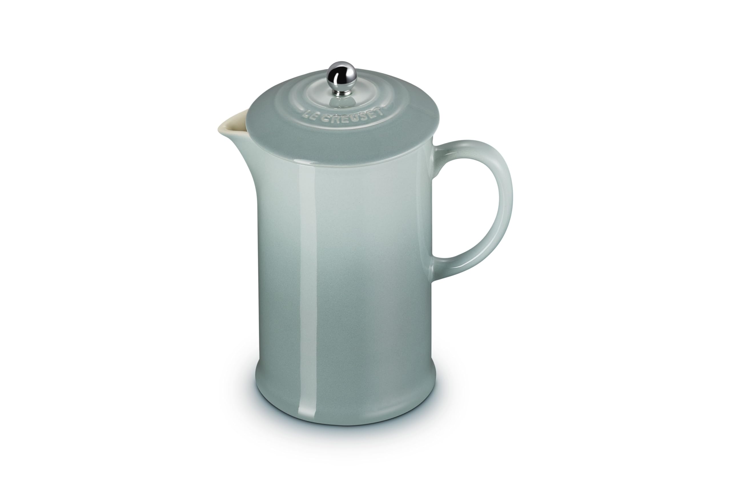 le-creuset-stoneware-french-press-34-oz-white image 7
