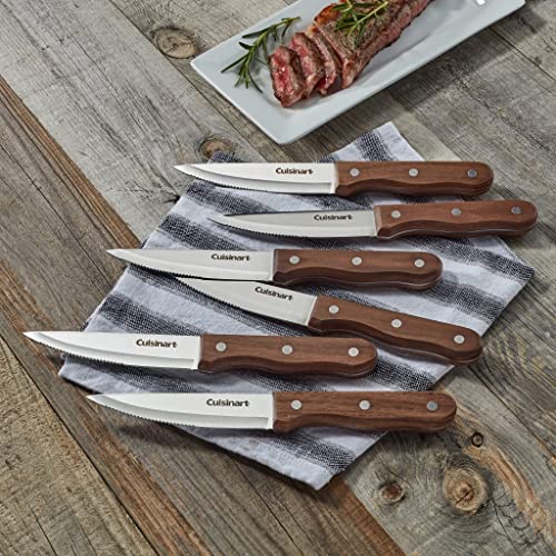 cuisinart-c55w-s6stk-advantage-cutlery-6-piece-triple-rivet-walnut-steak-knife-s image 4