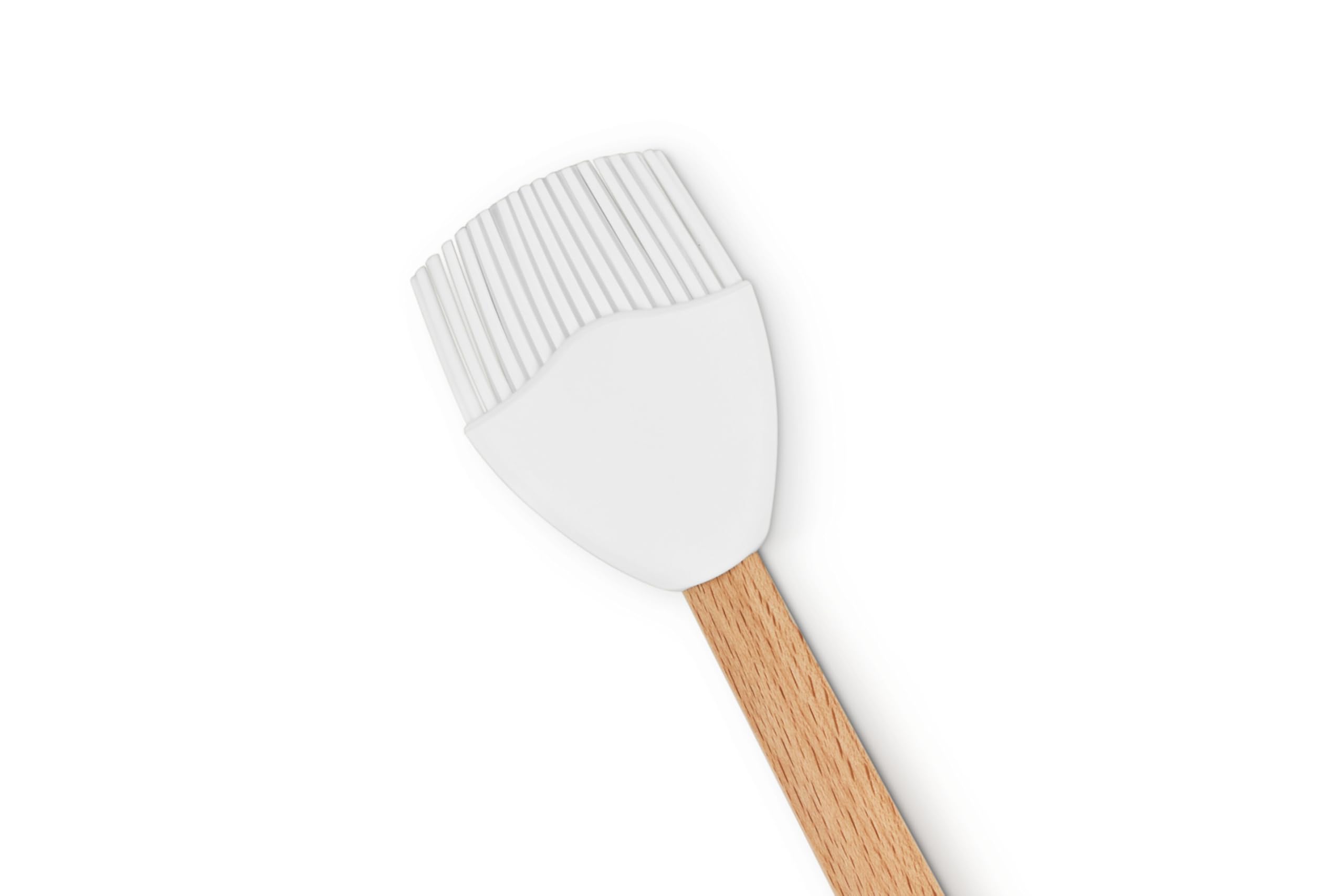 le-creuset-silicone-signature-basting-brush-white image 3