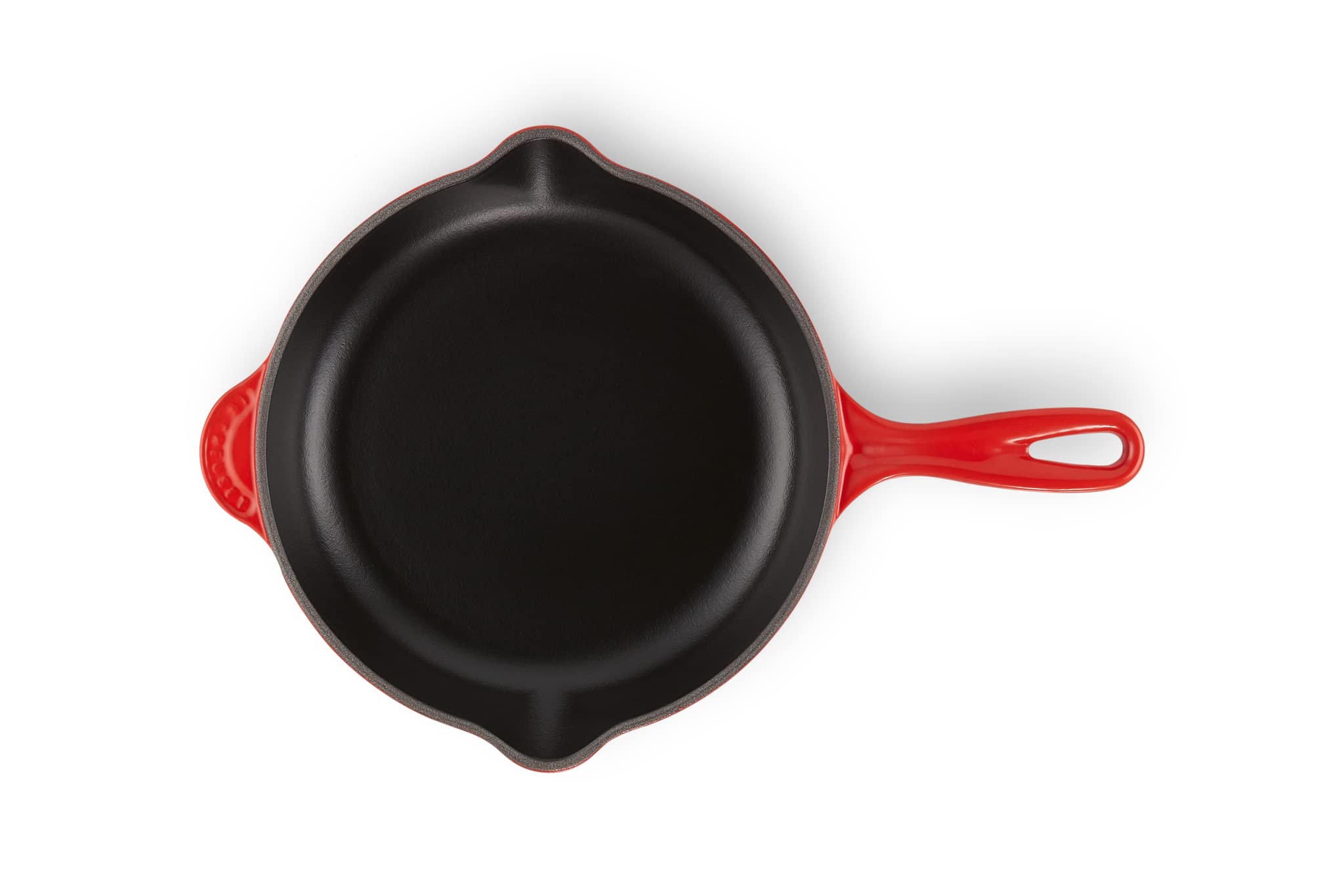 le-creuset-enameled-cast-iron-classic-skillet-9-cerise image 2