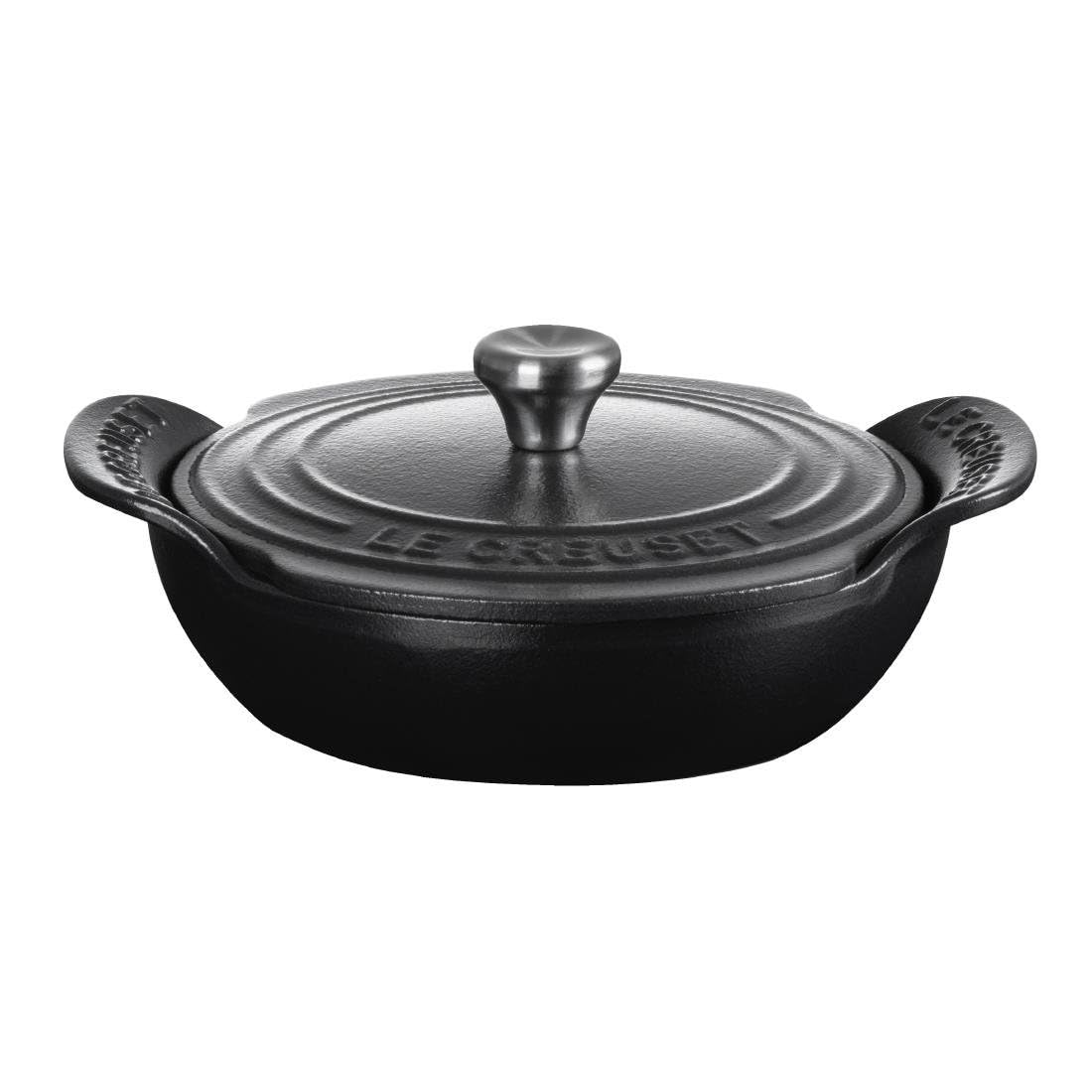 le-creuset-gourmand-collection-mini-round-braiser-set-of-4-0-3-qt-matte-black-wi image 7