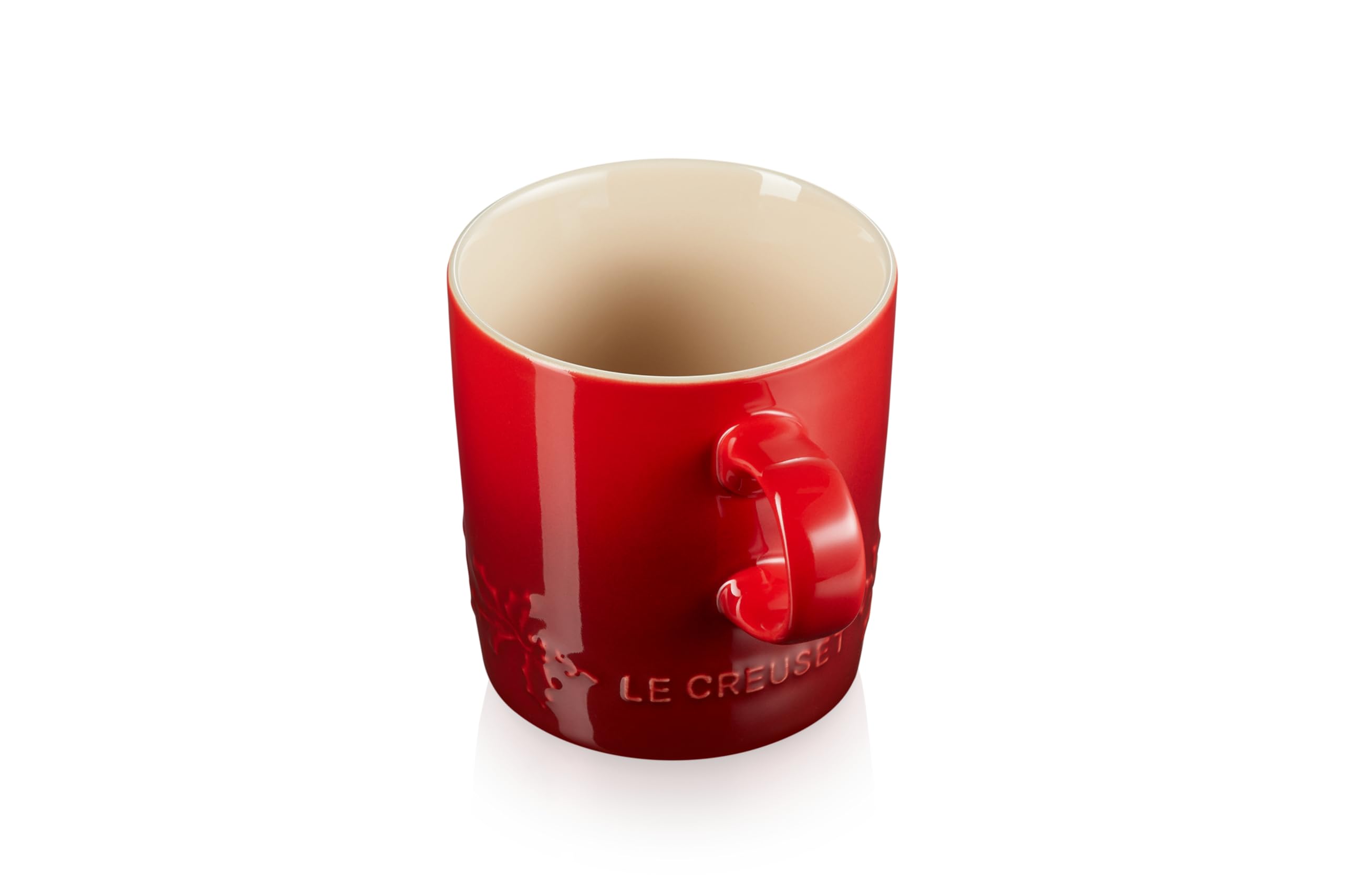 le-creuset-stoneware-holly-collection-london-mug-12-oz-cerise image 1
