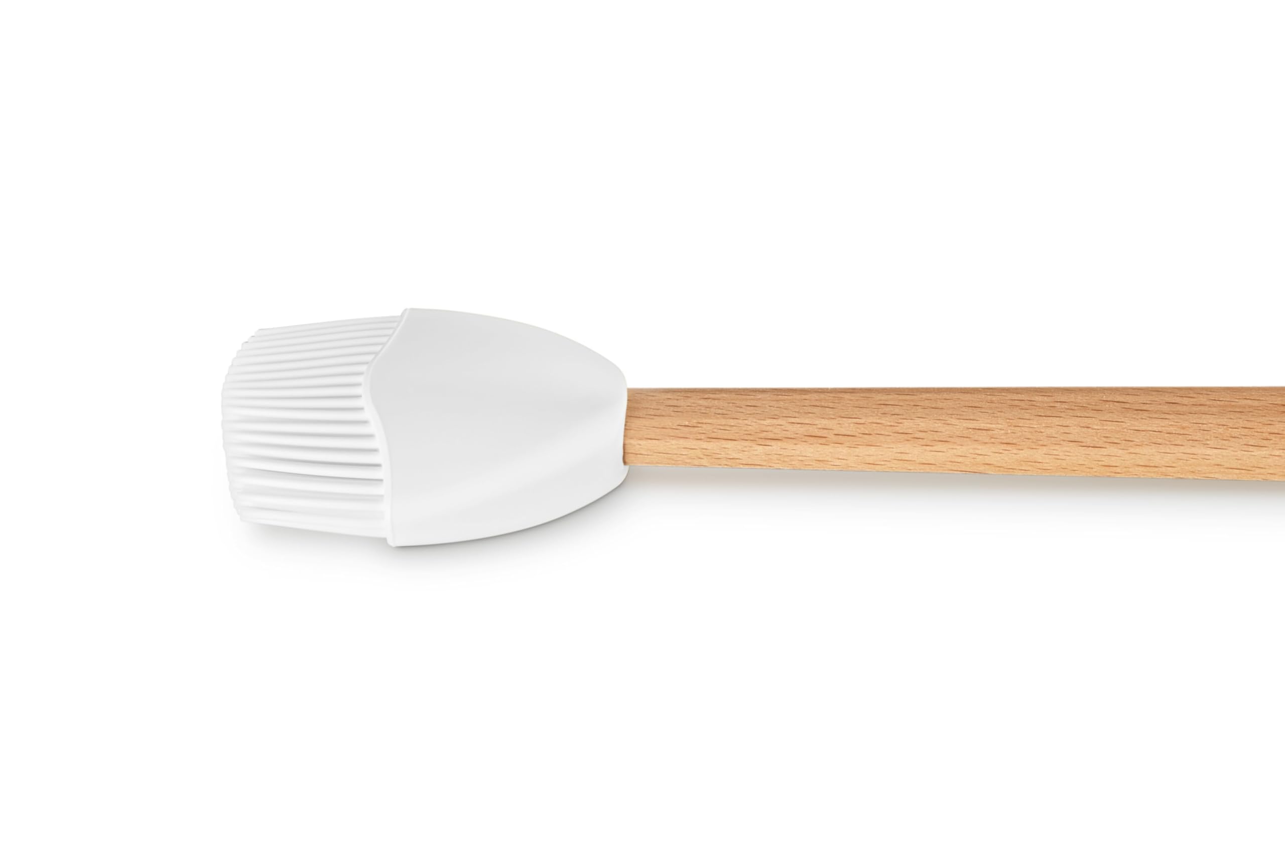 le-creuset-silicone-signature-basting-brush-white image 2