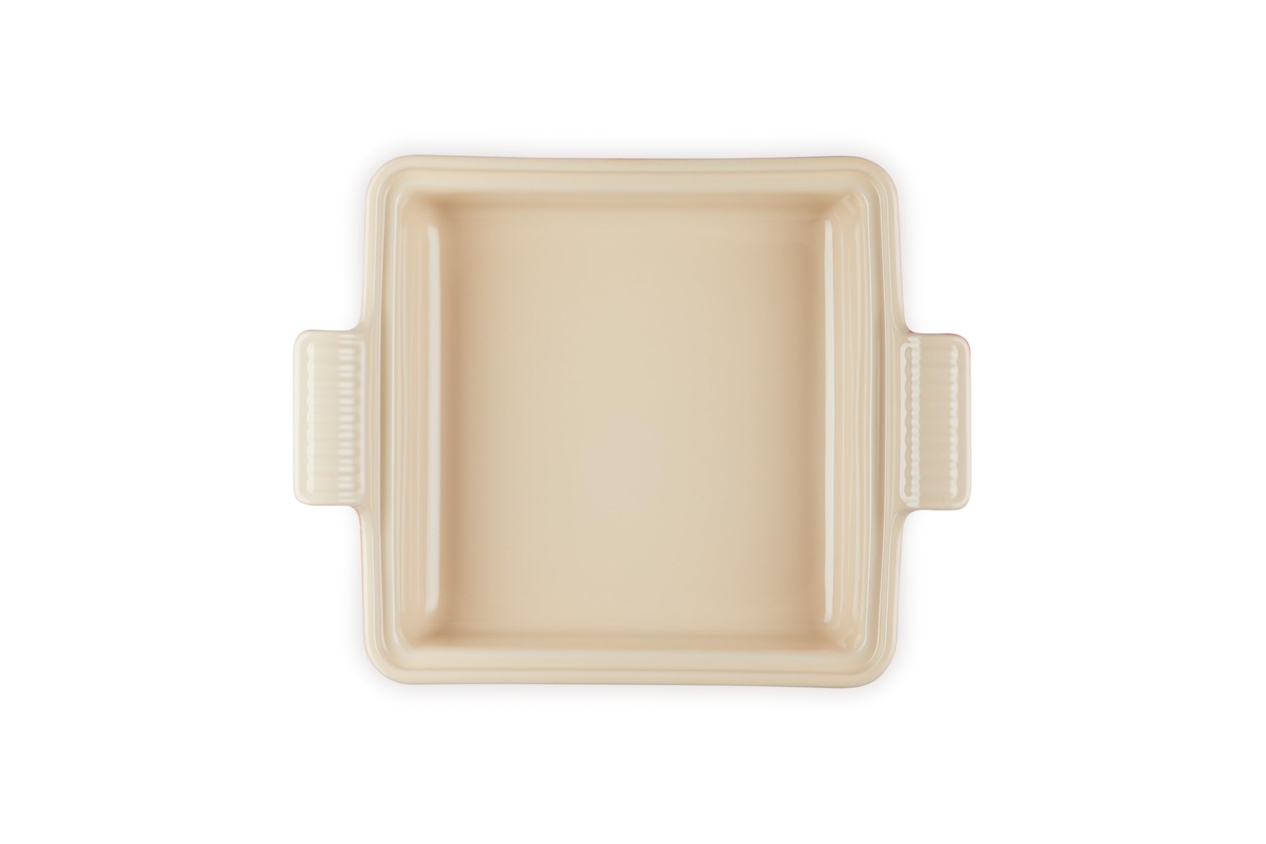le-creuset-stoneware-heritage-shallow-square-casserole-2-qt-9-inch-cerise image 3