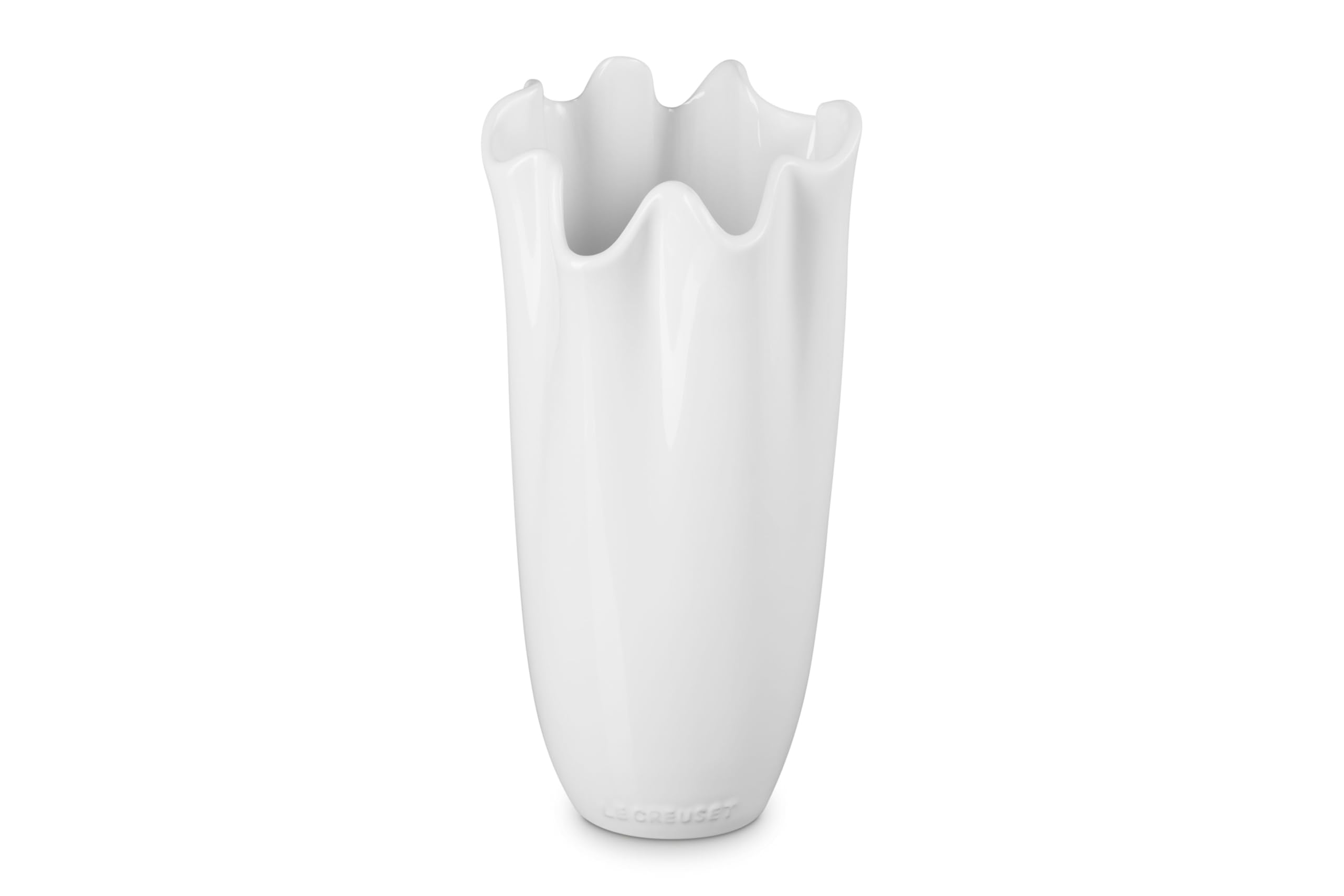 le-creuset-stoneware-iris-vase-12-white image 1