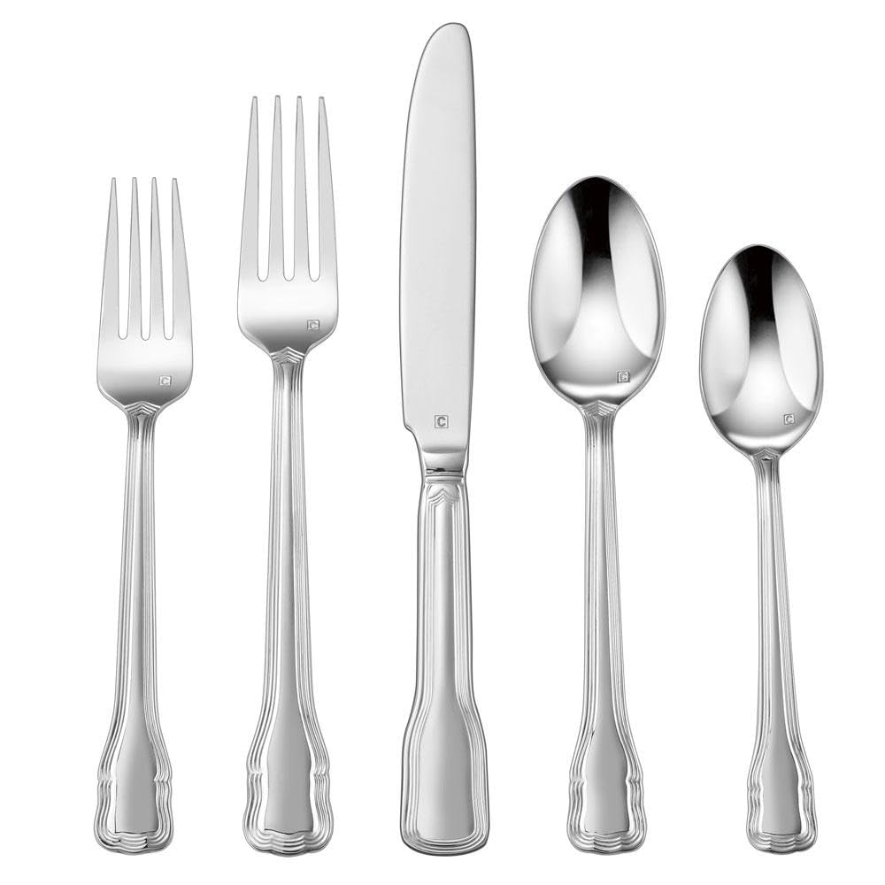 cuisinart-elite-valloire-20-piece-stainless-steel-flatware-set image 1