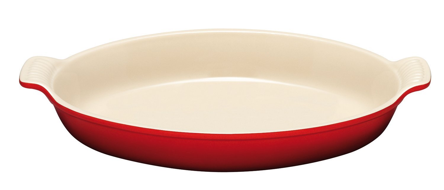 le-creuset-heritage-oval-au-gratin-dish-cerise image 5