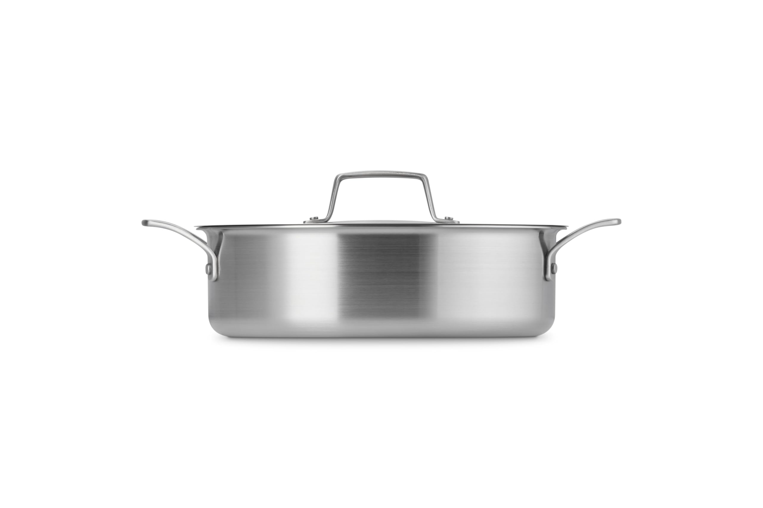 le-creuset-essential-stainless-steel-rondeau-pan-4-5-qt image 4