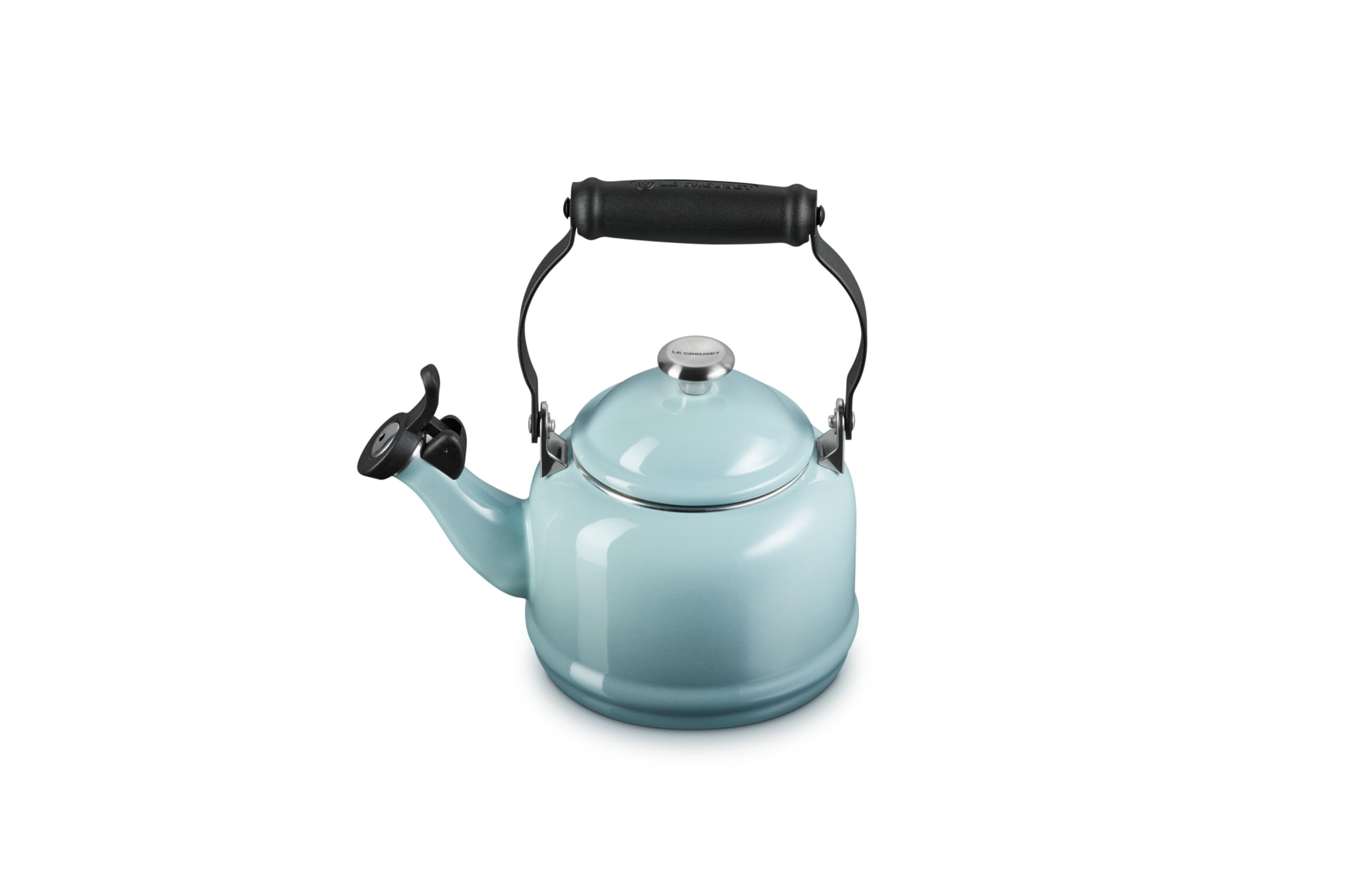 le-creuset-enamel-on-steel-demi-tea-kettle-with-metal-finishes-1-25-qt-olive image 7