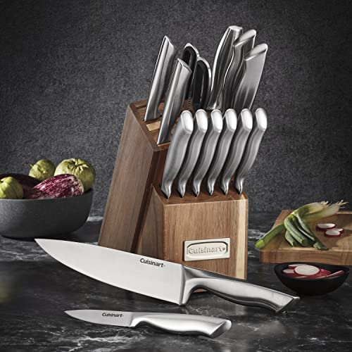 cuisinart-15-piece-german-stainless-steel-hollow-handle-cutlery-block-set-with-a image 5