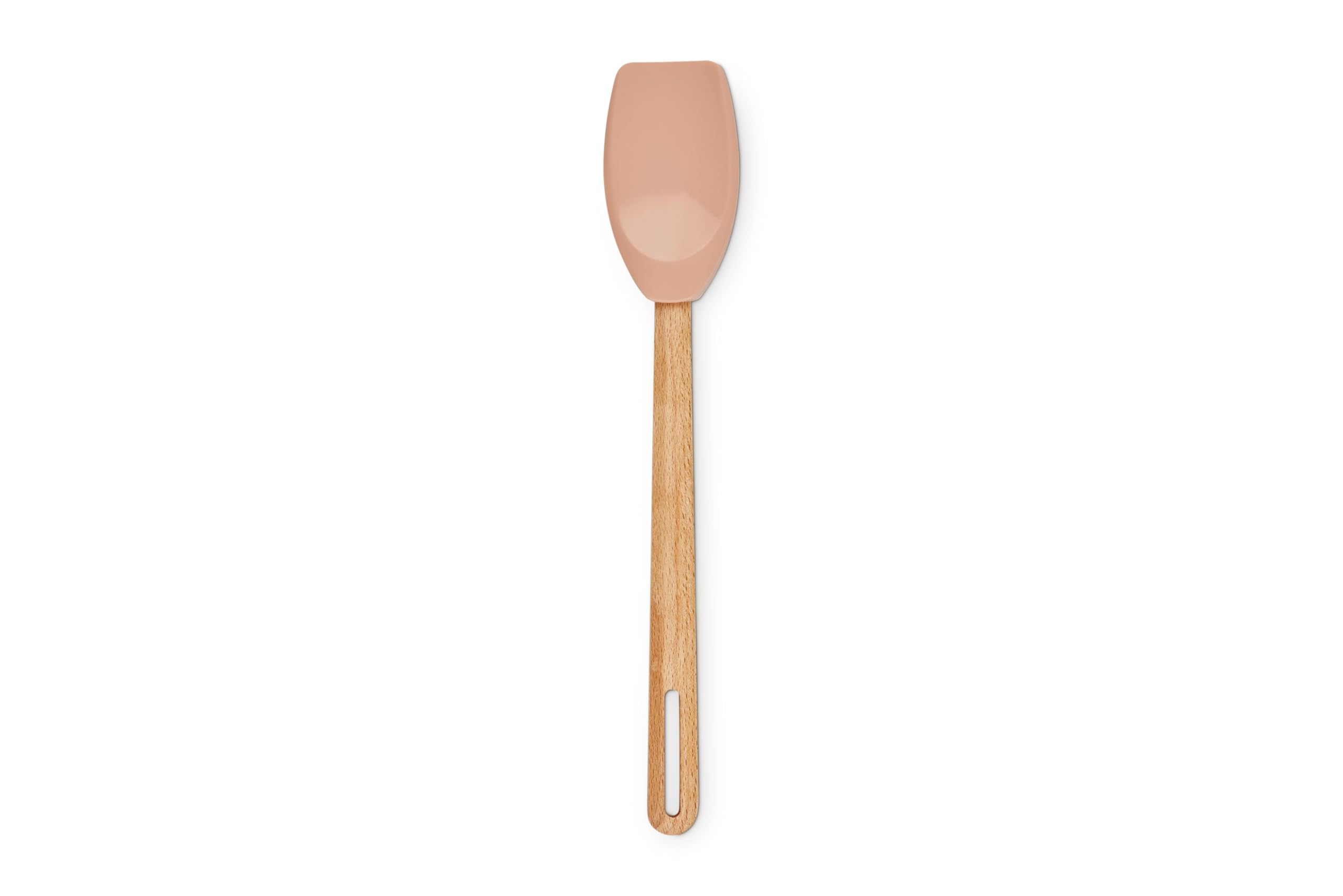 le-creuset-signature-silicone-spatula-spoon-peche image 1