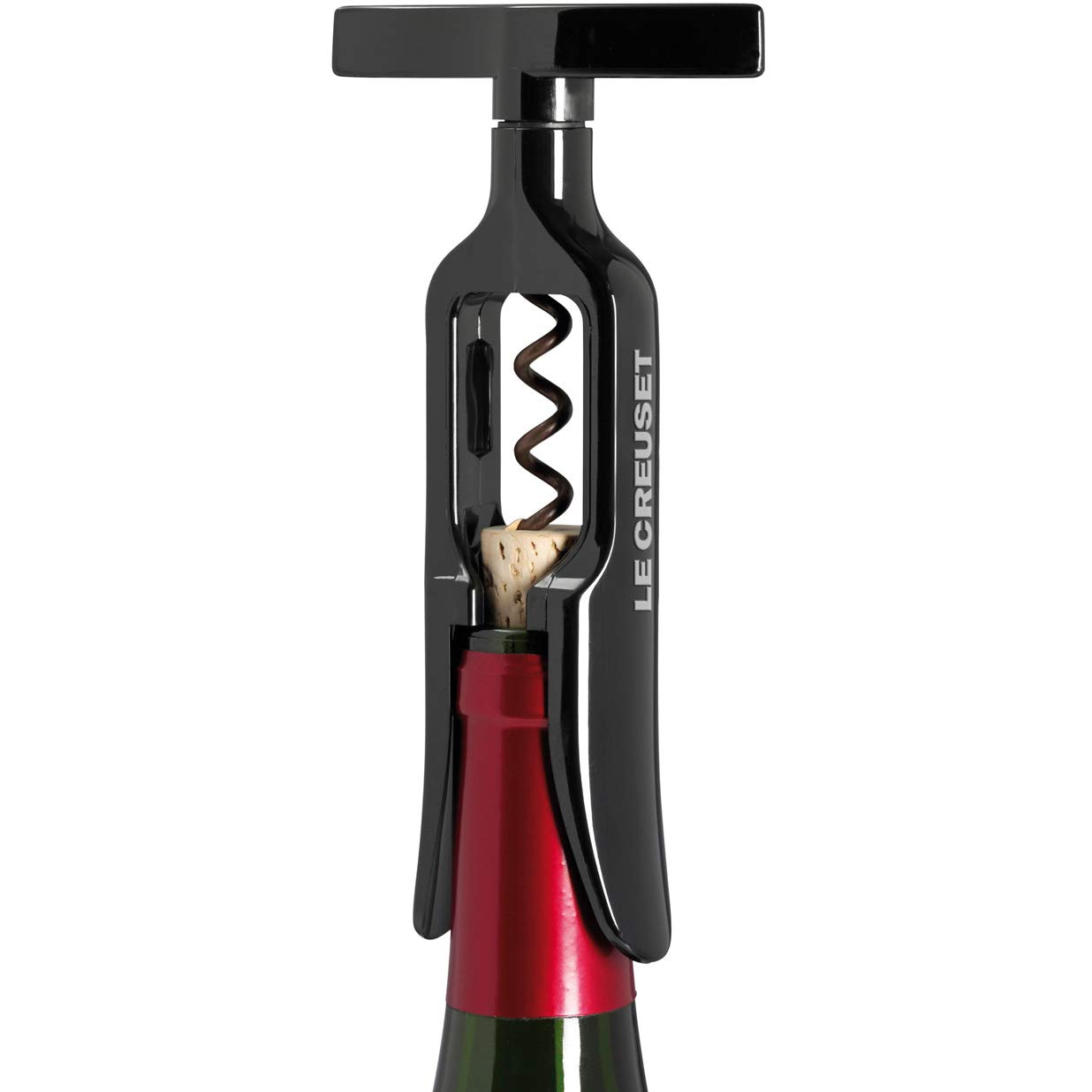 le-creuset-original-table-corkscrew-8-inch-black image 1