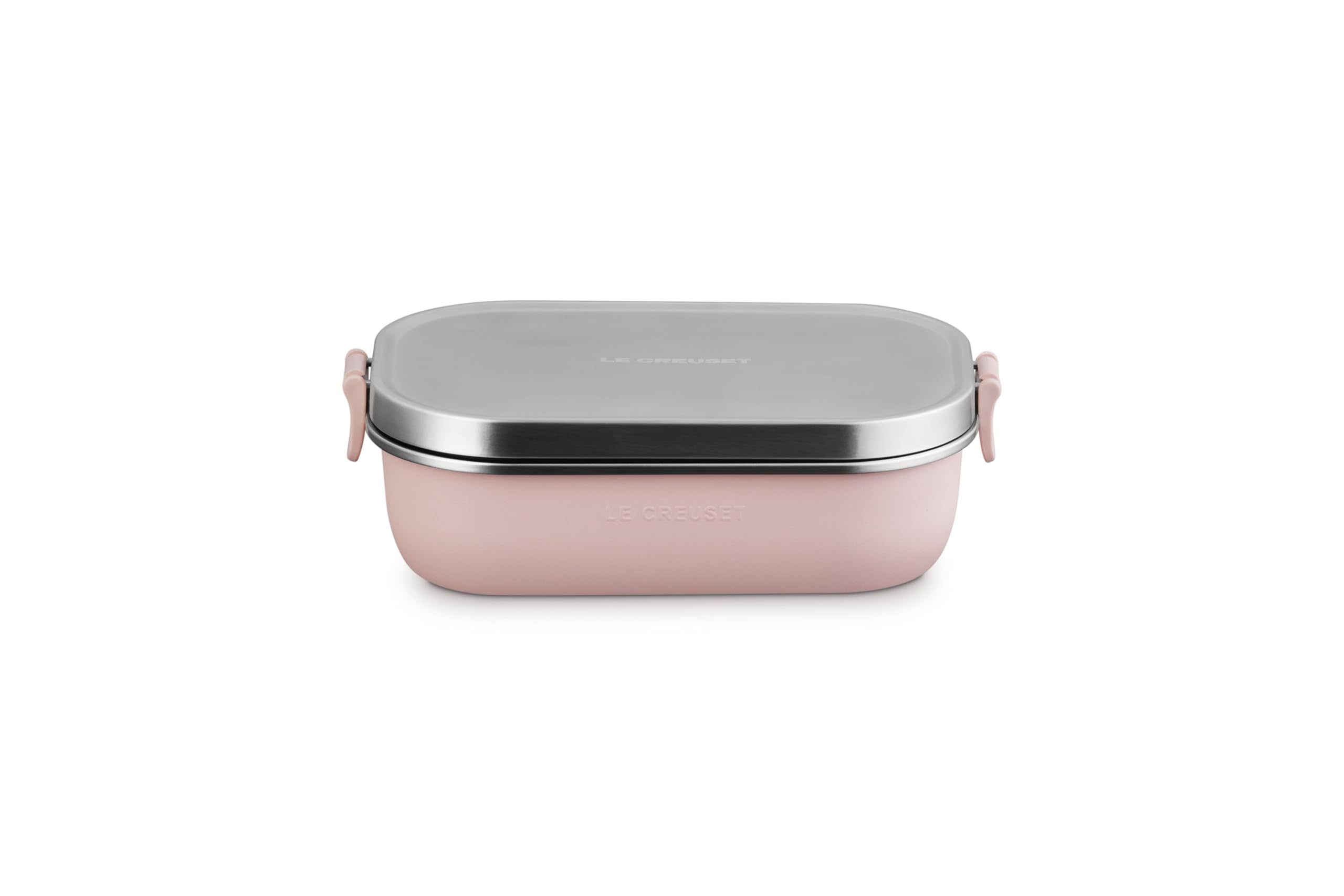 le-creuset-on-the-go-stainless-steel-lunch-box-30-oz-shell-pink image 3