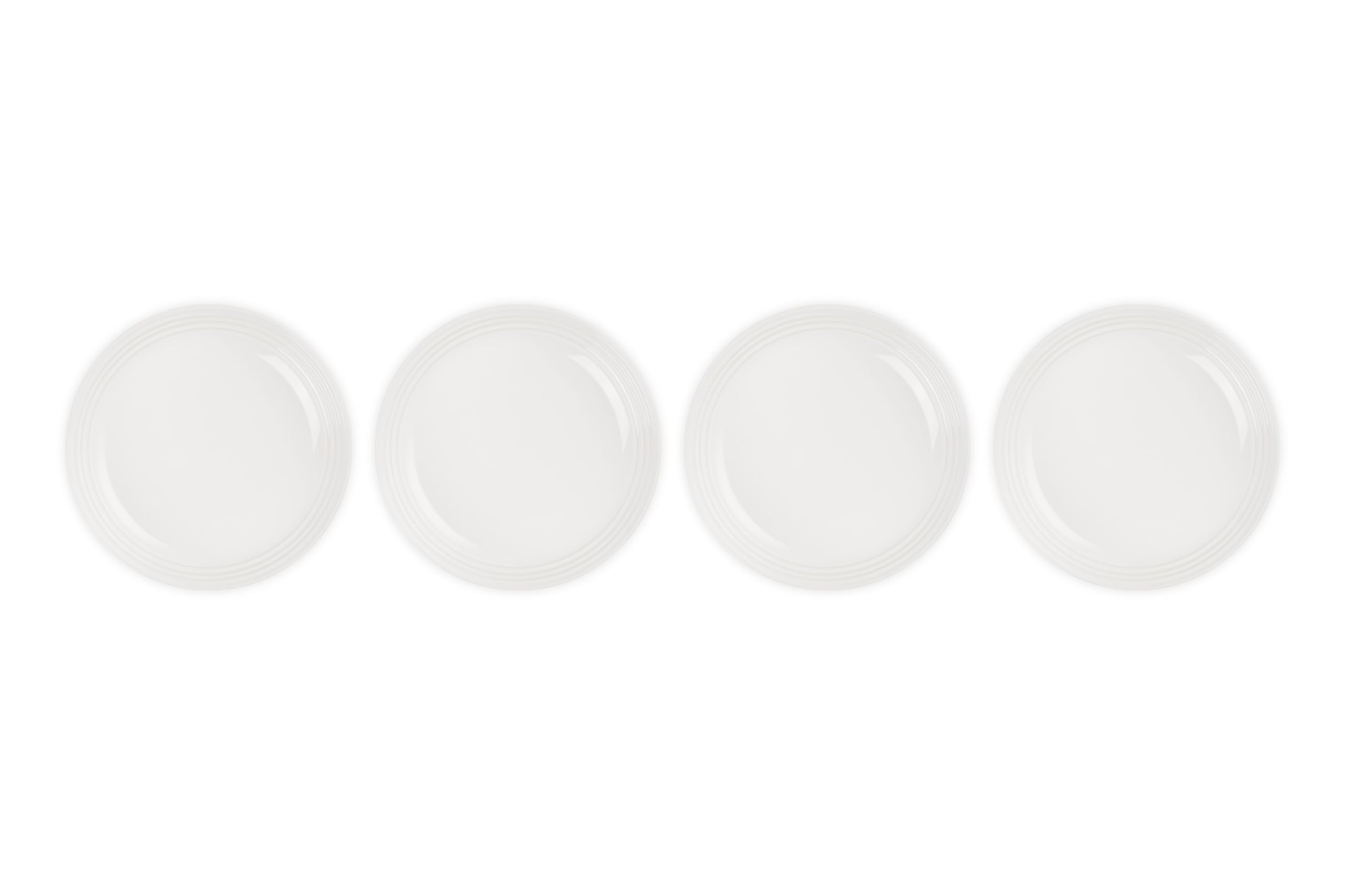 le-creuset-stoneware-pasta-bowls-set-of-4-8-5-inch-white image 2