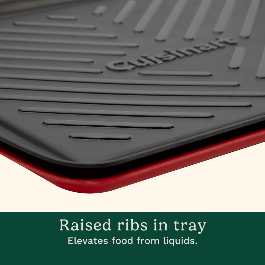 cuisinart-cpk-210-grilling-prep-and-serve-trays-large-black-and-red image 4