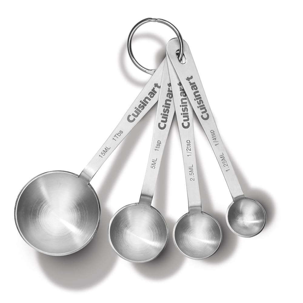 cuisinart-ctg-00-smp-stainless-steel-measuring-spoon-set-4-piece image 1