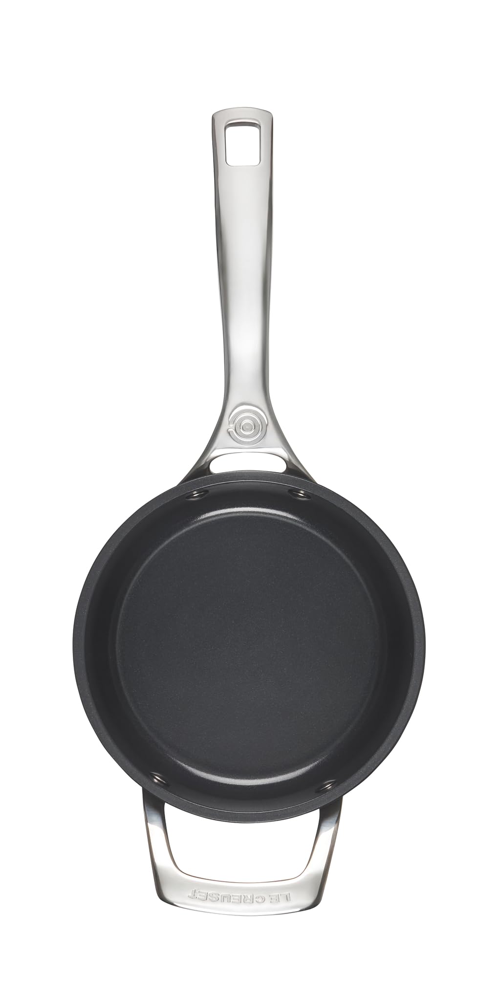 le-creuset-essential-non-stick-ceramic-saucepan-with-glass-lid-2-qt image 3
